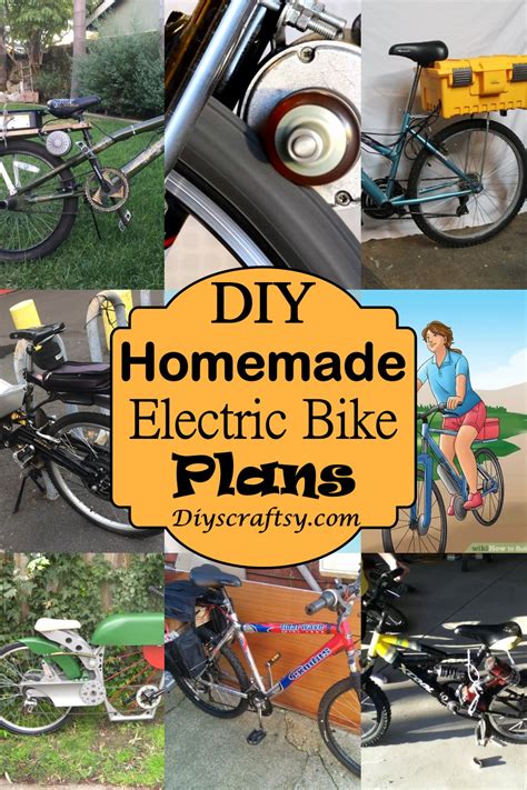 homemade electric bike plans